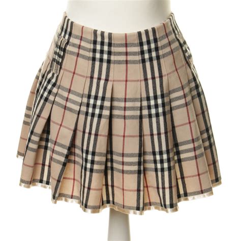 Burberry skirt plaid women